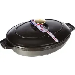 Staub Auflaufform (40509-581-0) - Hochwertige Auflaufform aus Gusseisen, ideal für gleichmäßiges Garen und perfekt für kreative Rezepte in der Küche.
