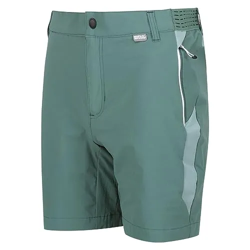 Regatta Mountain Shorts II Wanderhose für Herren, Farbe:Grün, Größe:48