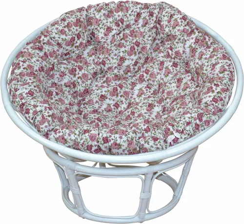 Rattanstuhl HOME AFFAIRE, rosa, Ø80cm – Handgeflochten für Gemütlichkeit - Entspannen im handgeflochtenen Rattanstuhl mit bequemer Kissenauflage. Ideal für Wohnräume, bringt er zeitloses Design und Komfort in Ihr Zuhause.