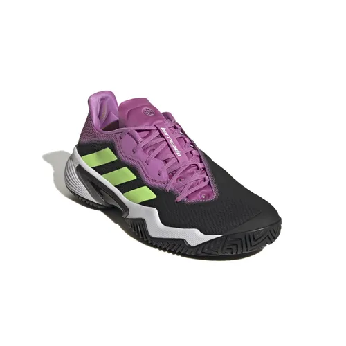 adidas Tennisschuhe Barricade Allcourt (Stabil) carbongrau/lila Herren, Größe Euro (US): 42 2/3 (9)
