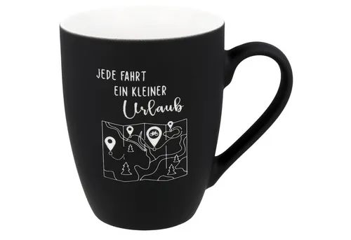 Spruchreif® Tasse SOFT-TOUCH-Tasse mit Gravur·Geschenk für Radfahrer und Mountain Biker