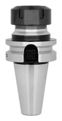Haimer Spannzangenfutter XL JISB6339 JD/JF BT40 ER40 - 40.522.40 - Präzises Spannzangenfutter für Hämmer, ideal für optimale Werkzeugaufnahme und höchste Bearbeitungsgenauigkeit.