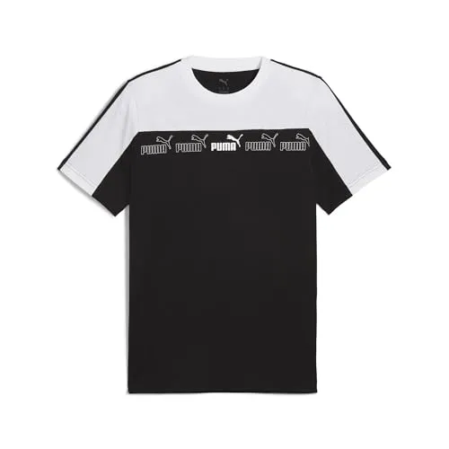 PUMA Herren Around The Block T-Shirt XS, Black