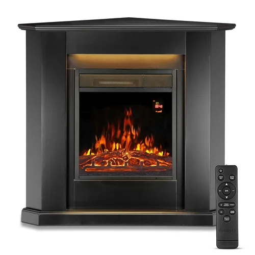 Juskys Elektrokamin mit Fernbedienung und Flammeneffekt von Juskys