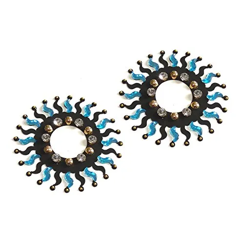 Nippelcover Aufkleber Flammen Sonne Size:one size von SpecialUnderwear