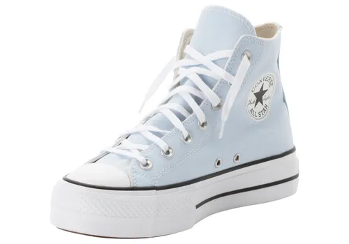Converse CHUCK TAYLOR ALL STAR LIFT PLATFORM in Blau, Größe 36 - Sneaker mit trendiger Lift-Platform-Sohle für zusätzlichen Komfort und Style, ideal für modebewusste Damen.