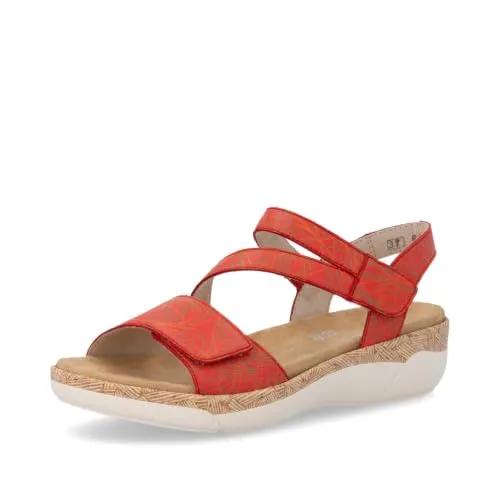 Remonte Damen Sandalen R6860-33 Scarlet/Apple-orange
