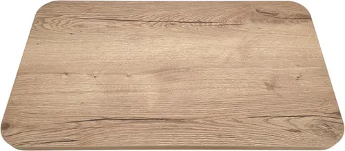 Viertec Leichtbau Tischplatte Eiche-Optik 80x45x2,8cm