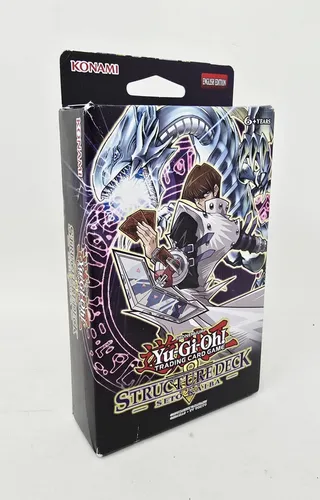 Yu-Gi-Oh Sammelkarte Structure Deck: Seto Kaiba - Sammelkarten Set mit 1 Structure Deck, ideal für Einsteiger und Fans von Seto Kaiba, fördert strategisches Denken und Spielspaß.