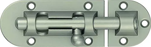 ABUS 59685 SRDR80N Schieberiegel, nickelé matt