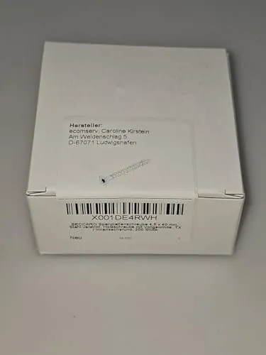 SECCARO Spanplattenschraube 4,5 x 40 mm, Stahl verzinkt, Holzschraube mit Vollgewinde, TX/Innensechsrund, 200 Stück