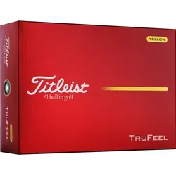 Titleist Golfbälle TruFeel Gelb 2026