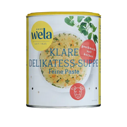 WELA Klare Delikateß-Suppe 1/1 classic