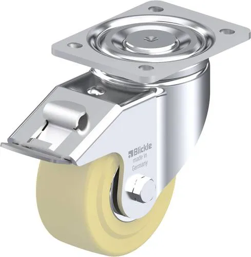 Blickle 585737 LH-GSPO 125K-FI Lenkrolle mit Feststeller Rad-Durchmesser: 125mm Tragfähigkeit (max.): 900kg 1St.