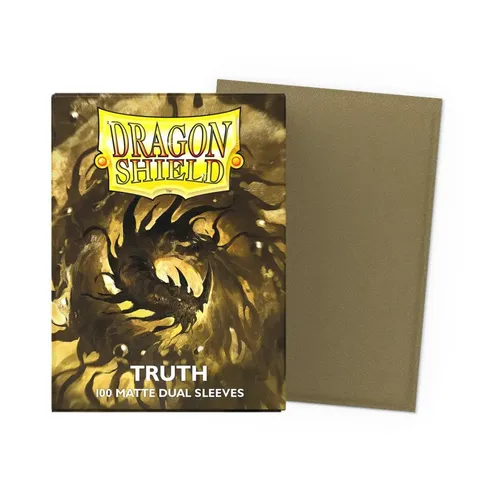 Arcane Tinmen ApS ART15060 Sleeves (Gold) in gold von Dragon Shield