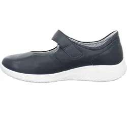 Jomos Allegra 2020 D Slipper in Übergrößen Blau [D2C] 857322 13 845 - Elegante Jomos Slipper in Übergröße für Damen in Blau. Ideal für Komfort und Stil, gefertigt aus hochwertigem Glattleder mit einem praktischen Klettverschluss. Diese Schuhe bieten eine optimale Passform und sind perfekt für den täglichen Einsatz.