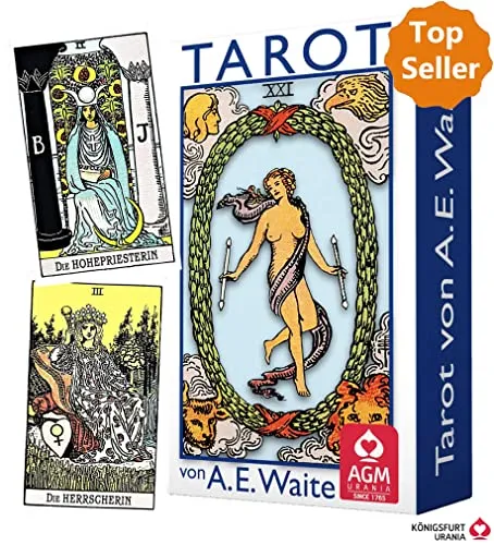 Tarot von A.E. Waite - Pocket (Tarotkaten im Pocketformat 5,7 x 8,9 cm): Karten im Pocketformat