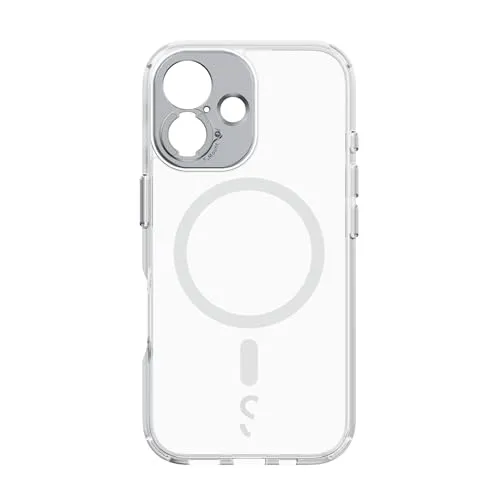 ShiftCam Kameratasche kompatibel mit iPhone 16 | Integrierte Objektivhalterung | Magnetische Tasche | Im Handumdrehen atemberaubende Fotos schießen (Clear, iPhone 16)