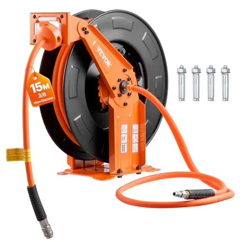 VEVOR Druckluftschlauchtrommel 15 m
