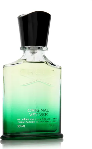 Creed Original Vetiver EDP 50ML - Unisex Herrenduft mit holzig-würziger Note, kombiniert mediterrane Zitrusfrüchte und edles Vetiver für einen erfrischenden, eleganten Duft mit langanhaltender Wirkung.