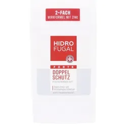 Hidrofugal Forte Doppel Schutz Deo Stick 6x - Deosprays mit 2-facher Wirkformel für zuverlässigen Schutz gegen Stress- und Hitzeschwitzen, dermatologisch getestet und ohne Ethylalkohol für langanhaltende Frische.