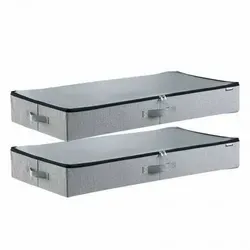 VEVOR Unterbettkommode 2 Stk. (85x43x12cm) in weiß von Vevor