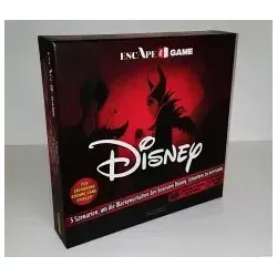 Escape Game: Disney - Werdet zum Helden - Gesellschaftsspiel mit 5 spannenden Szenarien, inspiriert von Disney-Klassikern. Ideal für 2-8 Spieler ab 14 Jahren, 5 Stunden Spielspaß, mehrfach spielbar ohne Kartenbeschädigung.