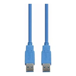 E+P Elektrik USB3.0 Verbindungskabel AA 1,5m,blau CC303