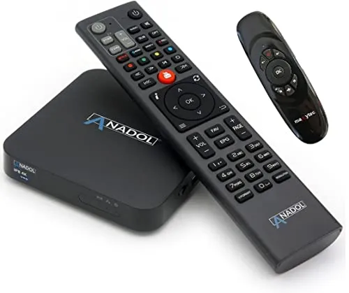 Anadol IP8 4K UHD IP-Receiver mit Maxytec e40 Air Mouse