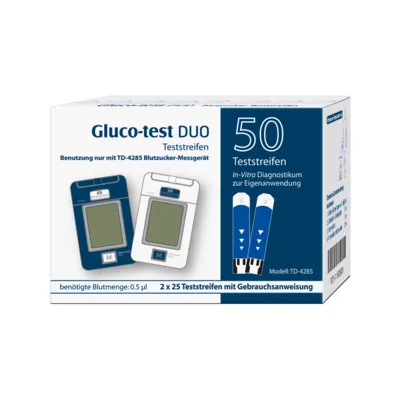 Aristo Pharma GmbH GLUCO TEST DUO Teststreifen 50 St 11563930