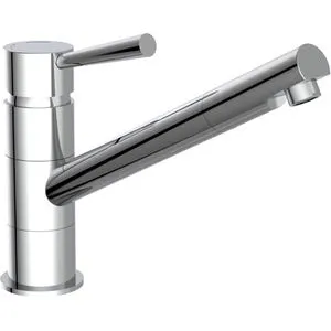 Schütte Küchenarmatur Cornwall, Hochdruck, 150° schwenkbar - Hochwertige Einhandarmatur aus verchromtem Metall mit 150° schwenkbarem Auslauf. Ideal für moderne Küchen, inklusive flexibler Anschlussschläuche und einfacher Montage.