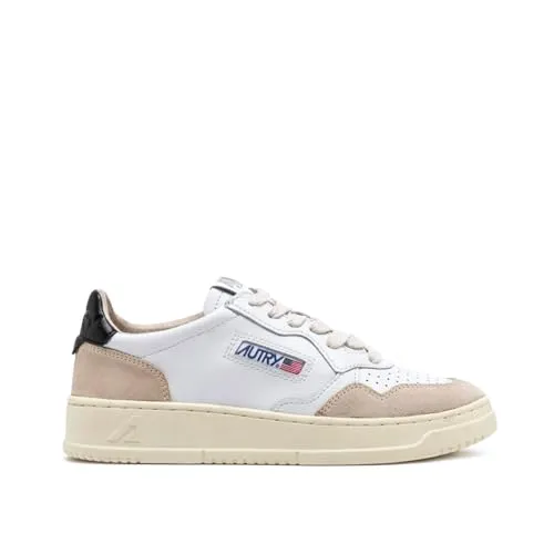 AUTRY MEDALIST LOW Leder Sneaker 37 EU - Sportlicher Sneaker aus hochwertigem Leder in Größe 37, ideal für den Alltag. Mit runder Schuhspitze und leicht profiliertem Gummiprofil für optimalen Tragekomfort.