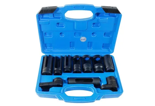 CCLIFE Multitool 10tlg mit Lambdasonden Schlüssel - Multitools für Kfz-Reparaturen, enthält 10 hochwertige Chrom-Vanadium-Stahl Schlüssel für präzise Arbeiten an Lambdasonden.