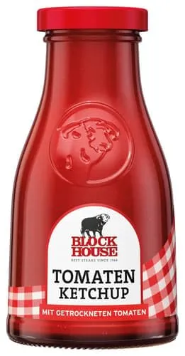 Block House Tomatenketchup mit getockneten Tomaten (0.24 l)