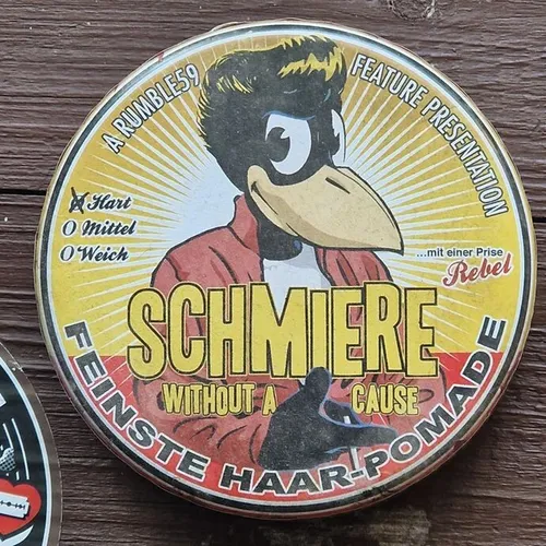 Dose Schmiere Pomade (Hart) Rebel Ölbasiert 140ml.    100ml=11,30E 1
