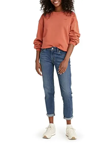 Levi's® Boyfriend-Jeans MID RISE BOYFRIEND blau 31 - Jeans im Boyfriend-Stil, aus elastischem Denim für hohen Tragekomfort und lässigen Look, ideal für den Alltag.