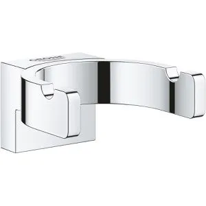GROHE Badetuchhalter 41058000 - Hochwertige Accessoires - Toilettenpapierhalter mit verdeckter Befestigung, aus langlebigem Metall mit GROHE Starlight Oberfläche für langanhaltende Eleganz und einfache Pflege.