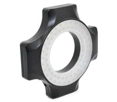 JJC Makro-LED-Leuchten, 60 Stück, Voll dimmbar – für Objektive mit 49 mm, 52 mm, 55 mm, 58 mm, 62 mm, 67 mm Gewinde