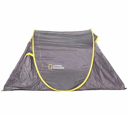 National Geographic AL0081 Zelt 2 Personen – Iglo Pop Up Wurfzelt - Schnell aufklappbares Iglu-Zelt für 2 Personen, ideal für Sommerabenteuer und einfach zu transportieren.