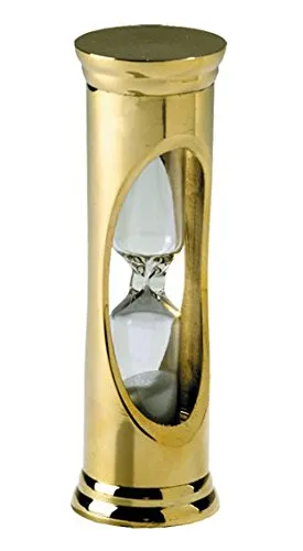 Authentic Models / HG001 / Sanduhr 3 Min. aus Messing