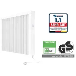 eVARMO areo smart GS Flächenspeicherheizung 800 Watt – Digitale Steuerung & Geprüfte Sicherheit