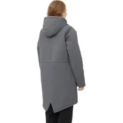 Derbe Winterjacke Friese_Festholm - Funktionsjacke aus 100 % Polyester, hochschließend und perfekt für kalte Tage, in stilvollem Lava Smoke/Cobblestone.