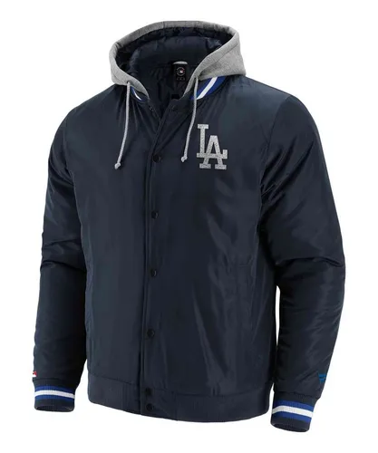 Fanatics Collegejacke MLB Los Angeles Dodgers Sateen Kapuzen