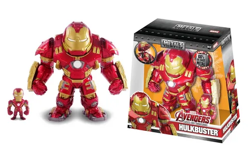 JADA Actionfigur Marvel Hulkbuster + Ironman Figur