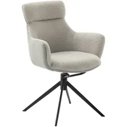 Esszimmerstuhl MCA FURNITURE Pelion, grau, drehbar 360° in grau von MCA Furniture