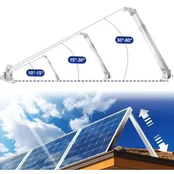 Flexibles Montagesystem für 2 Solarmodule 400mm