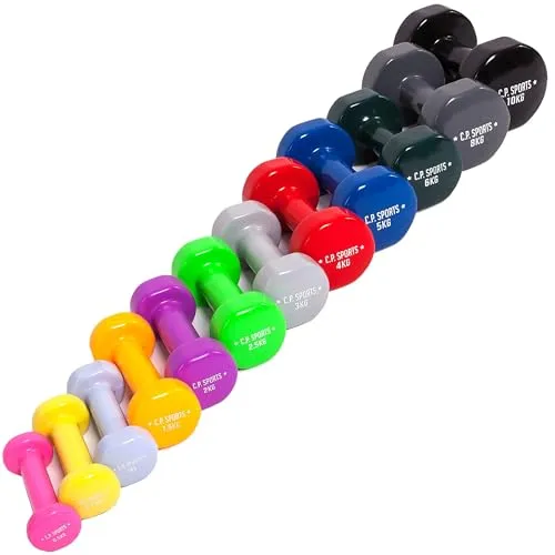 Sport-Knight® Gymnastikhantel 2er-Set - Kurzhanteln in verschiedenen Gewichtsstufen von 0,5 bis 10 kg, ideal für vielseitiges Fitnesstraining und ergonomisches Design für maximalen Komfort.
