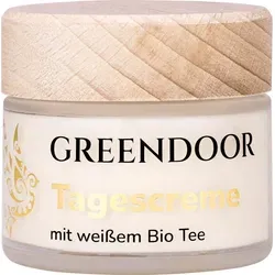 GREENDOOR Tagescreme mit weißem Bio Tee Extrakt