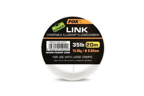 FOX Edges Link Illusion Flurocarbon 0,53 mm/25 lb 20 m