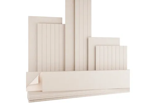 Akustikpaneel 240x30cm Beige – Selbstklebend für effektive Schalldämmung - Selbstklebendes Akustikpaneel (0.72m²) in Beige, Maße: 240x30cm, 9mm dick. Ideal zur Reduzierung von Nachhall und zur Wärmedämmung. Einfache Installation ohne Bohren – für eine kreative Wandgestaltung in jedem Raum.